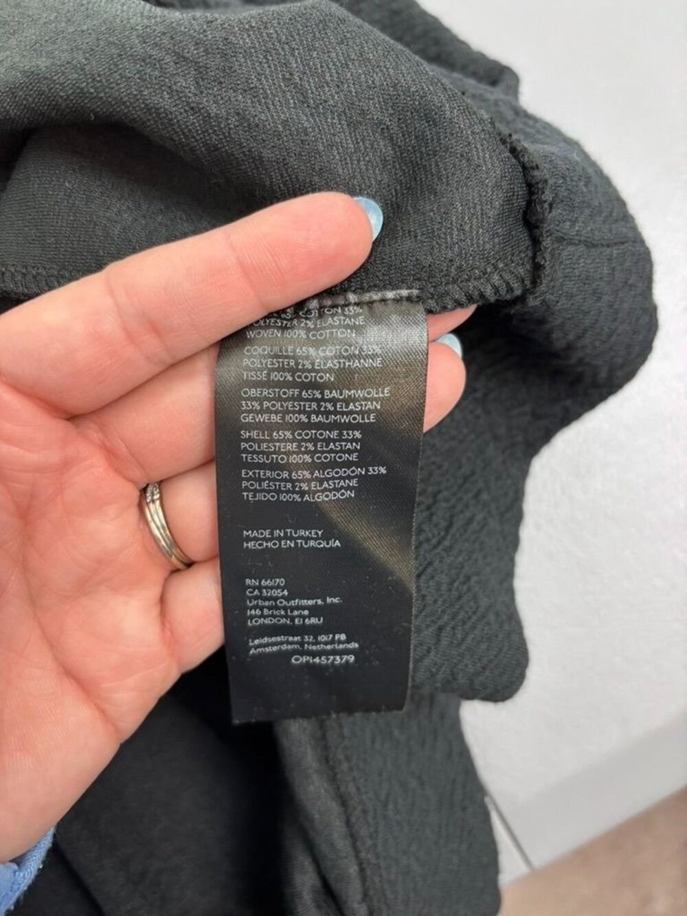 Maeve Anthropologie women's plus 1X black ivory bow colorblock shift mini dress - Picture 10 of 10